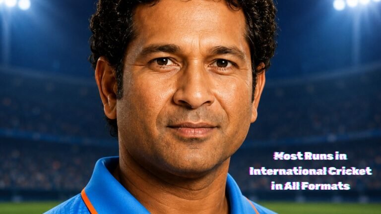 Most Runs in International Cricket in All Formats – Top Run Scorers List