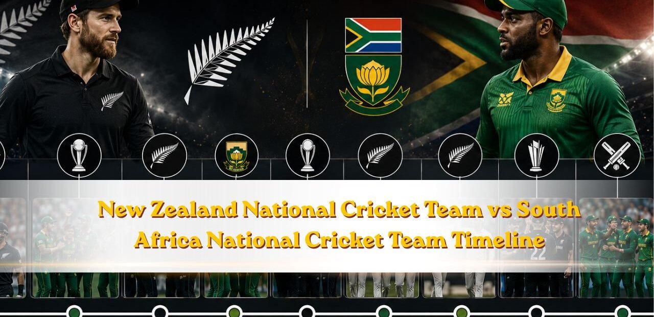 New Zealand National Cricket Team vs South Africa National Cricket Team Timeline – Complete Rivalry History