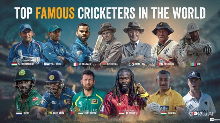 Most Famous Cricketer in the World