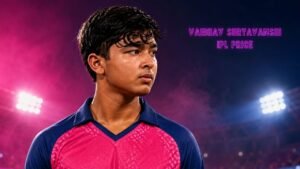 Vaibhav Suryavanshi IPL Price 2026: Auction Price, Team, Career & Stats