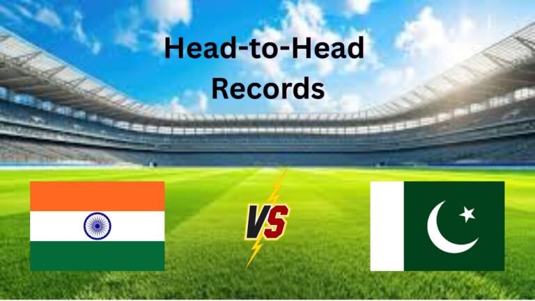 India National Cricket Team vs Pakistan National Cricket Team Stats
