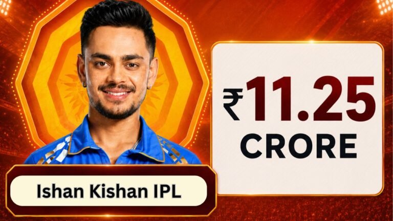 Ishan Kishan IPL 2026 Price