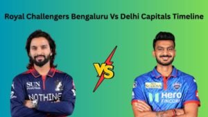 Royal Challengers Bengaluru Vs Delhi Capitals Timeline