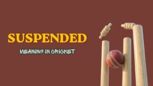 Suspended Meaning in Cricket: Rules, Reasons & Match Impact Explained
