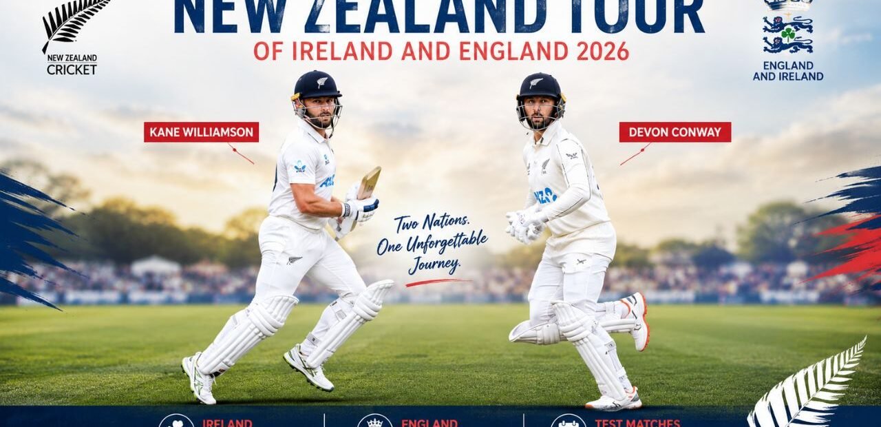 New Zealand Home Summer 2026-27 Begins with Blockbuster India Tour