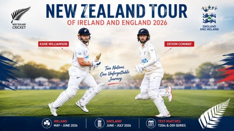 New Zealand Home Summer 2026-27 Begins with Blockbuster India Tour